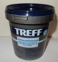 Treff Universalfixierung für Textilbeläge mit Vliesrücken und CV Beläge - Teppichkleber, PVC-Fixierung, Klebstoff 12 kg