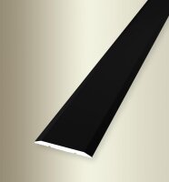 Küberit Alu Übergangsprofil Typ 442 SK 100cm, selbstklebend - Aluminium Schwarz F16